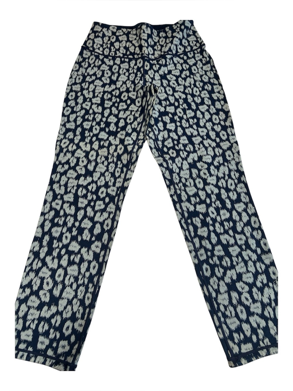 Women With Control Printed Reversible Stretch Denim Pants